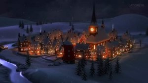 Relaxing Christmas Carol Music - with Lyric | 8 Hours | Quiet and Comfortable Instrumental Music