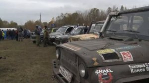 Гонки внедорожников в Новооскольском районе