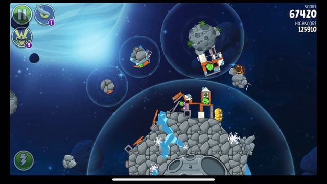 Angry Birds Space: Beak Impact 2 Levels 31-40 смотреть онлайн