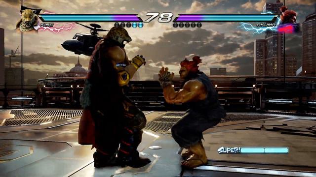 King vs Akuma | Tekken 7 (PC, PS4 Pro, XboxOne X) смотреть онлайн