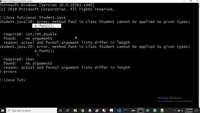 Java Tutorial: Function in java, how to define function in java, function call | part 26