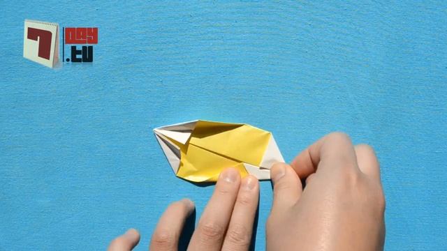 ЛОДКА | ОРИГАМИ | BOAT | ORIGAMI