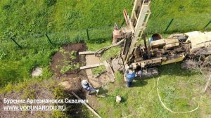 Бурение артезианской скважины в Рамонском районе Воронежской области