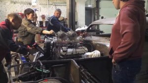 Хот-Род "ПОБЕДА" V8 8.2 л 800 л.с.: Второй запуск суперррр мотора...