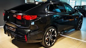 BMW X2 Coupe 2024 года — спортивный и современный внедорожник _ Детали экстерьера и интерьера