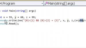 C# Boolean AND Gate