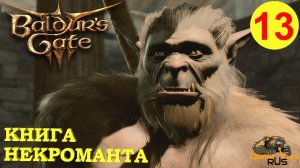 BALDUR'S GATE 3 #13 🎮 XBOX SX КНИГА НЕКРОМАНТА. Прохождение на русском.