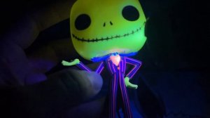 Funko Nightmare Before Christmas GITD Blacklight 5 Pack Unboxing