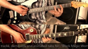 Black Magic Woman - Peter Green - Fleetwood Mac - Guitar Cover - Rhythm & Lead Lesson