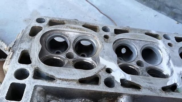 Устранение трещин и щлифовка головки блока смотреть онлайн