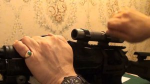 Оптика на Сайгу МК. Притирка колец.