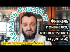 Израиль победил? Цыплят по осени считают, Финкель!)) (30.05.24)