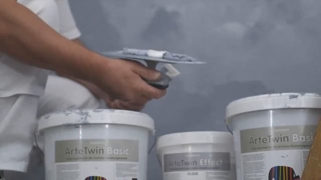 Caparol. Декоративная штукатурка CapaDecor. Техника Дуо-эффект. Caparol ArteTwin смотреть онлайн