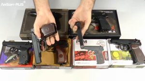 Модель пистолета ПМ (Макарова) от KWC  Non blowback, CO2