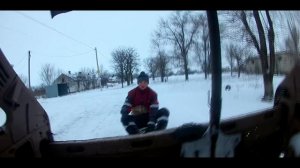 ОЖИВЛЕНИЕ МЕРТВЕЦА ЗИМОЙ и ПРИЦЕПИЛИ САНКИ!