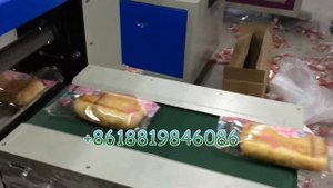 Упаковочная машина для производства хлеба，Bread Flow Packaging  machine