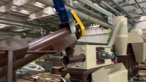 Линия для переработки ПЭТ бутылок российского производства.