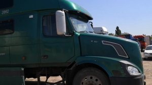 Внешний вид Volvo vnl 780 до восстановления