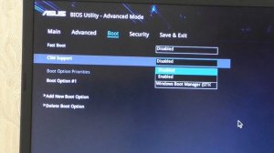 Error bios legacy boot of uefi only media не загружается с флешки что делать?