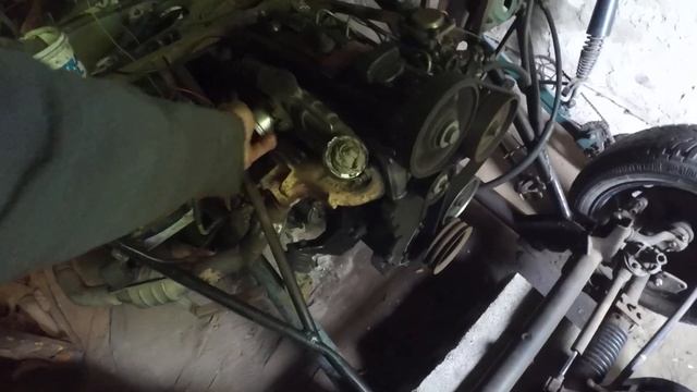 Дизель VW - 1,9 SDI в "Caterham" / Звук выхлопа. смотреть онлайн