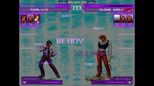 KOF MUGEN - Unmentioned Nests Kyo Kusanagi team VS Orange & Black Fire Iori-X team - New Dream Matc