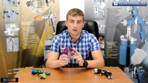 Мини краскопульт DeVilbiss SRi Pro SMART