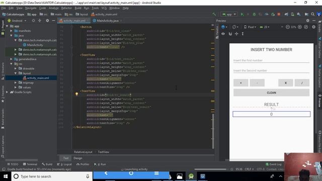 Android Tutorial Basic (2019) Using Java - Day 3 - Calculator App смотреть онлайн