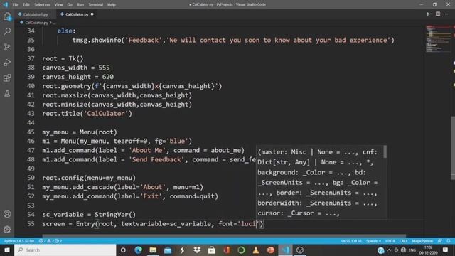 Scientific calculator in python using GUI | Tkinter смотреть онлайн