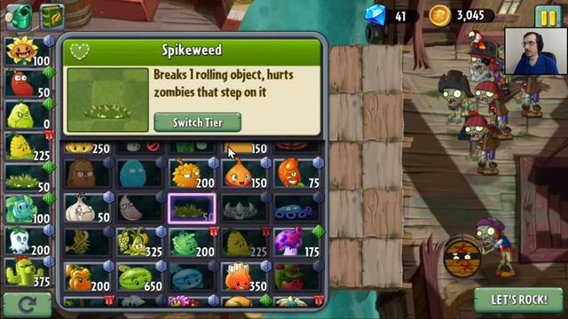 Сложно не будет? | Plants vs Zombies 2 eclise #41 смотреть онлайн