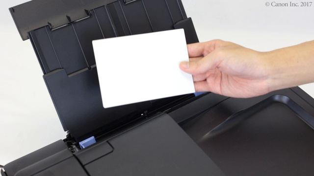 Loading paper: rear tray (TR7500 series) смотреть онлайн