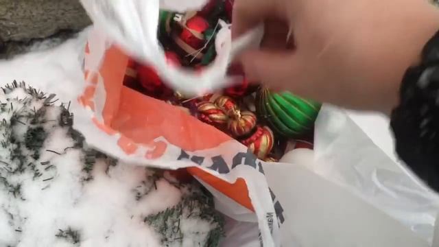 Украшаем сад и вход в дом к новому году, ?☃️ смотреть онлайн