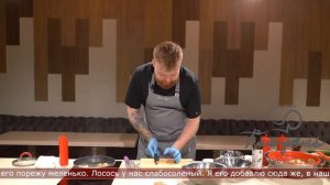 Вкусное утро. САЛАТ С РУККОЛОЙ И МОРЕПРОДУКТАМИ