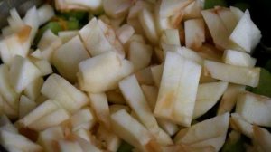 Варенье из ревеня с яблоками