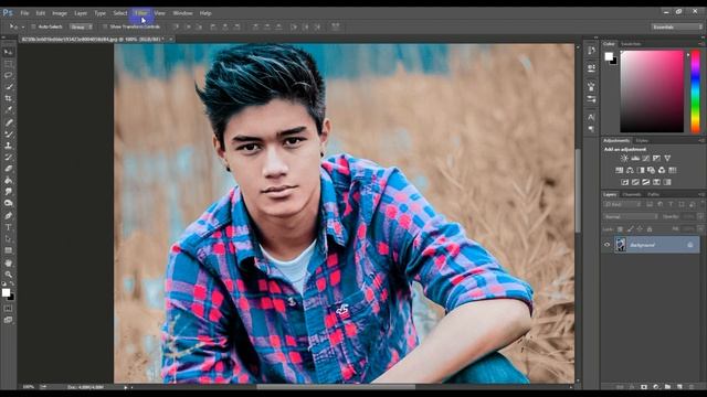 Photoshop Tutorial:- HDR effect Using Camera raw Presets With Adobe Photoshop CC 2020 смотреть онлайн
