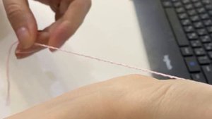 Как разделить нитку пряжи на две