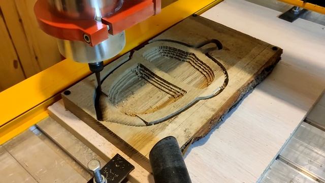 Изготовление менажницы желудь из дуба на станке ЧПУ смотреть онлайн