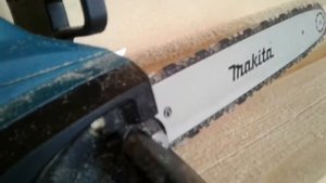 Chain power saw of Makita UC3520A. Short review.Цепная электропила Makita UC3520A. Краткий обзор.