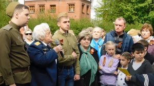 Речь Г.П.Брок Бельцовой в садике "Эрмитаж" в Москве 9 мая 2023 года.