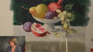 Elena Bazanova's watercolour masterclass. Lesson 8
