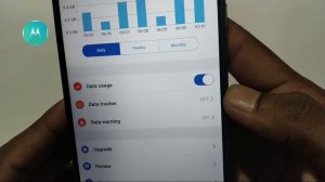 motorola daily data usage show kaise kare / how to enable daily data usage in motorolap