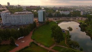 Аэросъемка Киров. Парк им. Кирова.