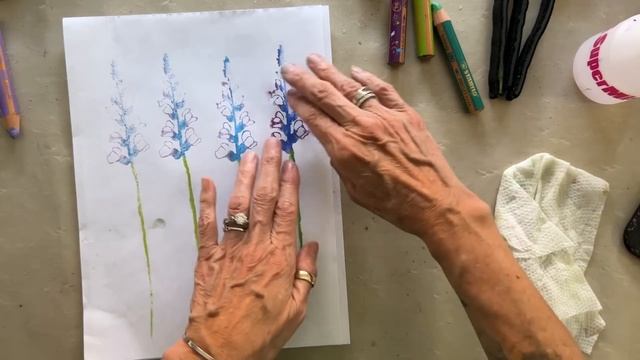 Stabilo Woodys on Foam Stamps for a Watercolor Effect–Tutorial Tidbits смотреть онлайн