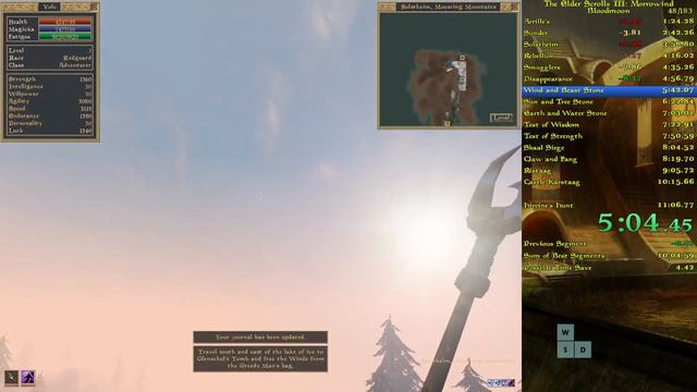 Morrowind - Bloodmoon Speedrun in 10:50 смотреть онлайн