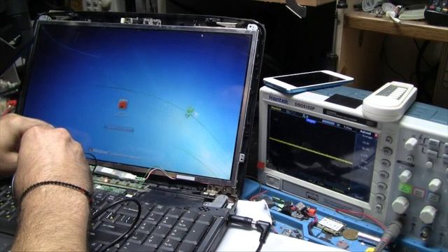 Acer aspire 5735Z пропадает подсветка экрана. Fix Acer black screen & no backlight - SOLVED.