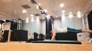 Long box series : Pulling straps. Pilates Reformer // Пилатес на Реформере//פילאטיס מכשירים