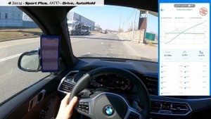 ⏱ 0-100 БМВ Х5 Г05 40д Стейдж 1 dragy / BMW X5 G05 40d xDrive Stage 1 замер разгона драги