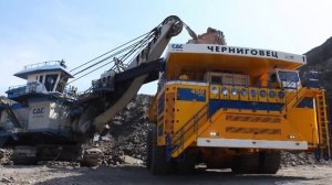 Сколько жрет "БелАЗ"? Самый огромный самосвал в мире!