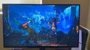 LG OLED MONITOR 27GR95QE-B.AUS MORTAL KOMBAT 1 GAMEPLAY