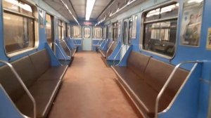 Метро Санкт-Петербурга. Уникальный 9050 вагон на МПЛ