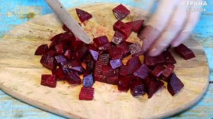 Вкусный и Полезный Салат / Свекла, Сыр, Руккола